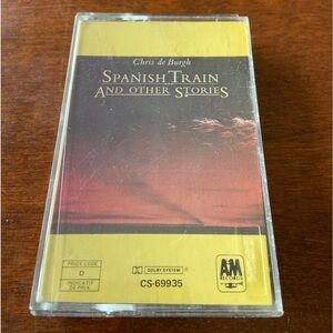 Vintage Chris de Burgh Spanish Train And Other Stories Cassette Tape 1975